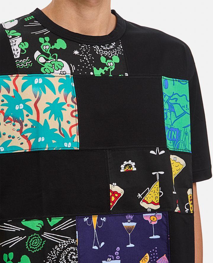 Biffi T-SHIRT IN COTONE CON PATCH