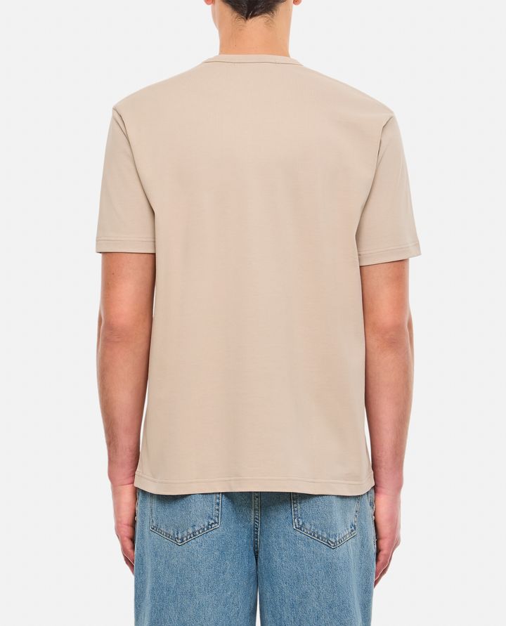 Biffi T-SHIRT IN COTONE MANICHE CORTE