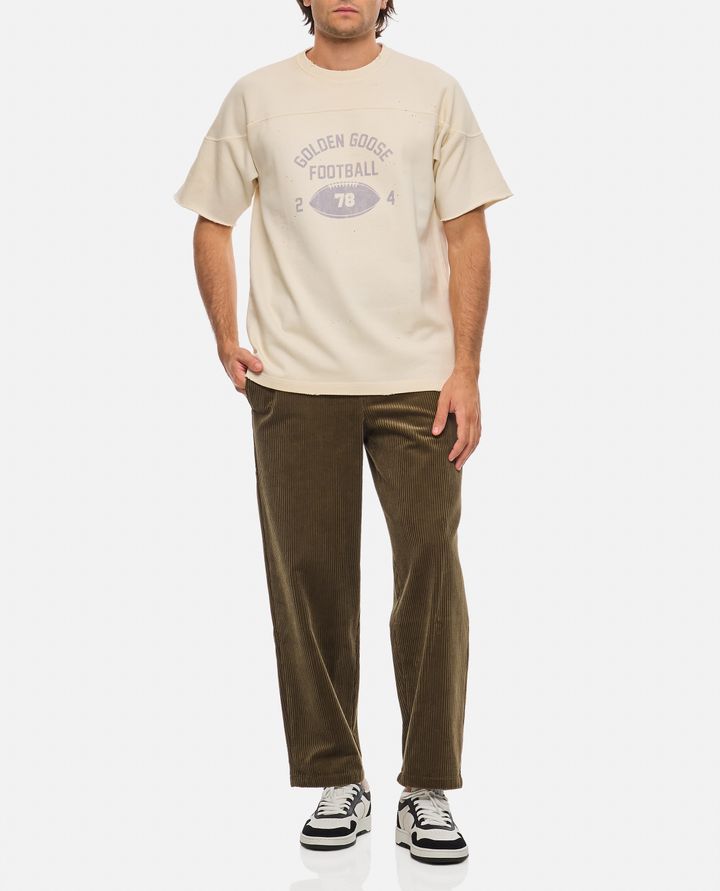 Biffi T-SHIRT IN COTONE STAMPA FOOTBALL