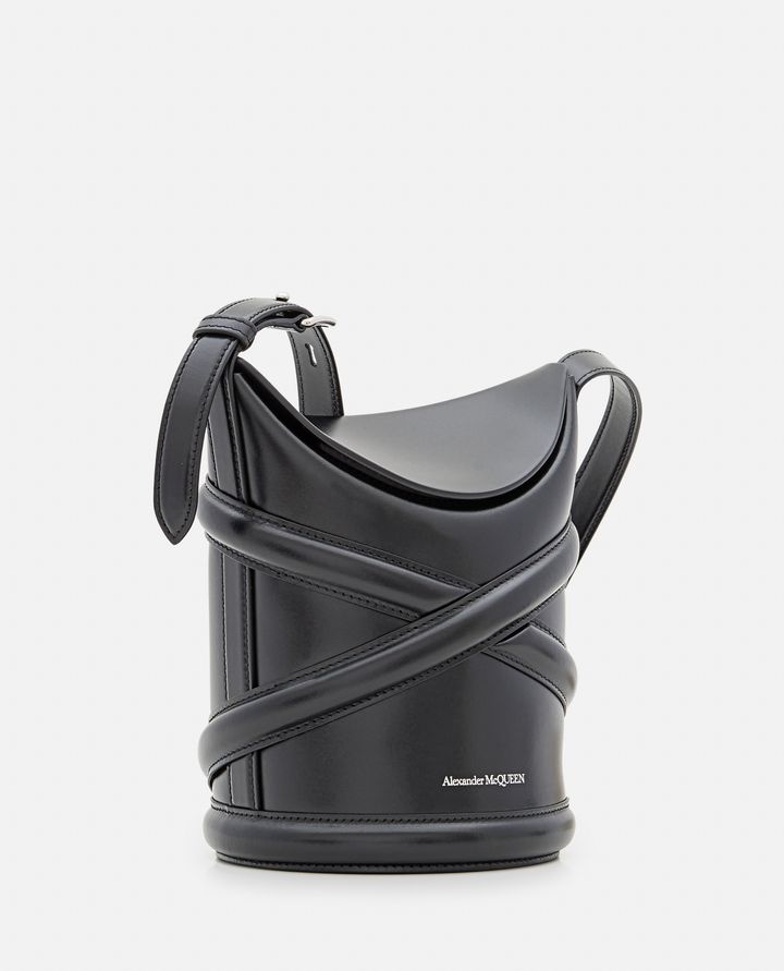 Biffi THE CURVE LEATHER BUCKET BAG