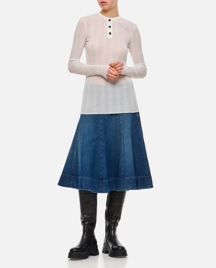 Biffi TOP IN COTONE A COSTINE BYRON