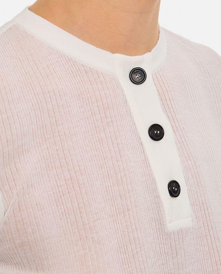 Biffi TOP IN COTONE A COSTINE BYRON