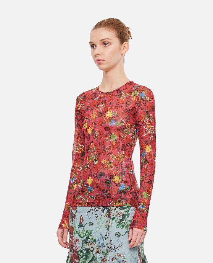 Biffi TOP MESH A MANICHE LUNGHE FREDDIE