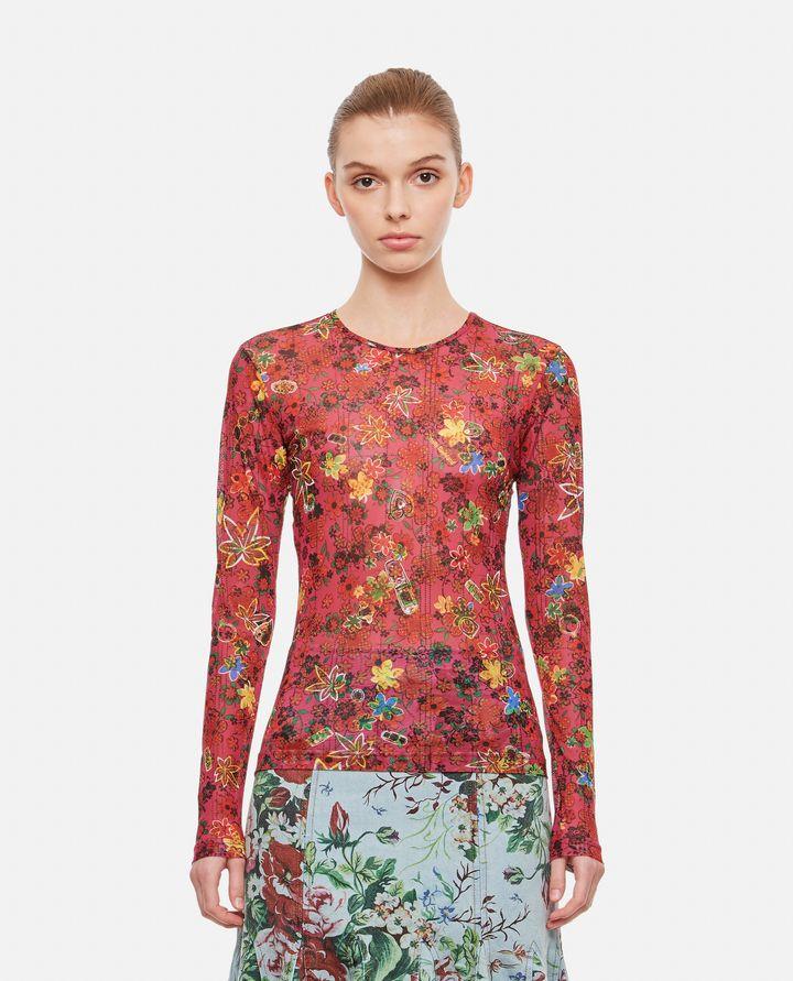 Biffi TOP MESH A MANICHE LUNGHE FREDDIE