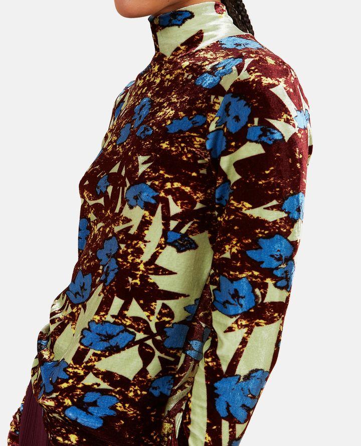 Biffi TOP STAMPATO A COLLO ALTO