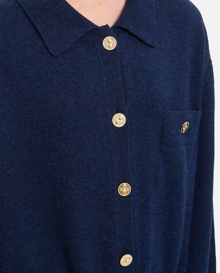 Biffi TUTA IN CASHMERE CON BOTTONI DAVANTI