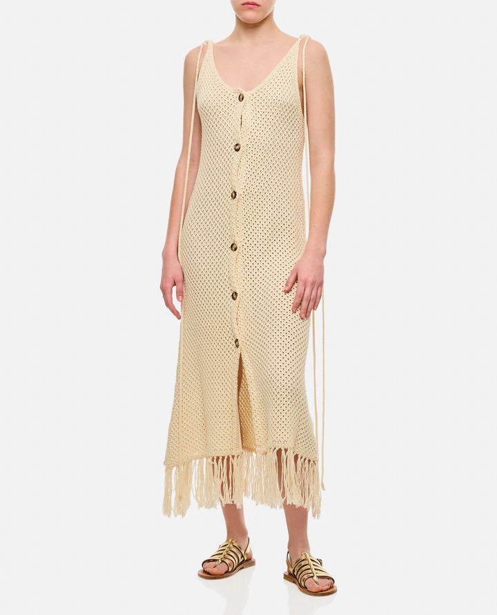 Biffi VESTITO ALL'UNCINETTO CON BOTTONI DAVANTI