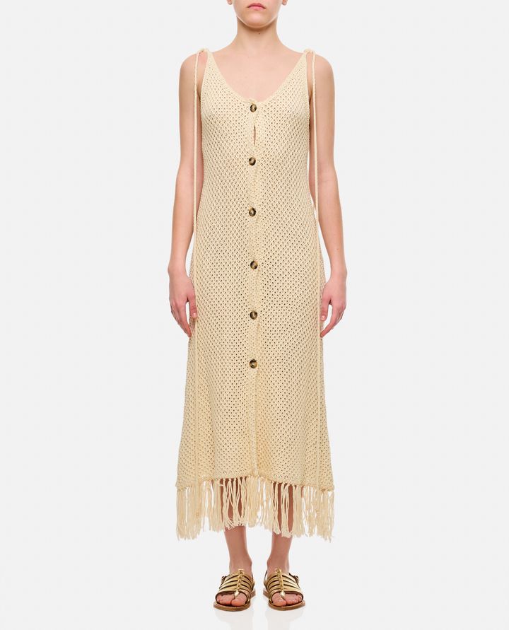 Biffi VESTITO ALL'UNCINETTO CON BOTTONI DAVANTI