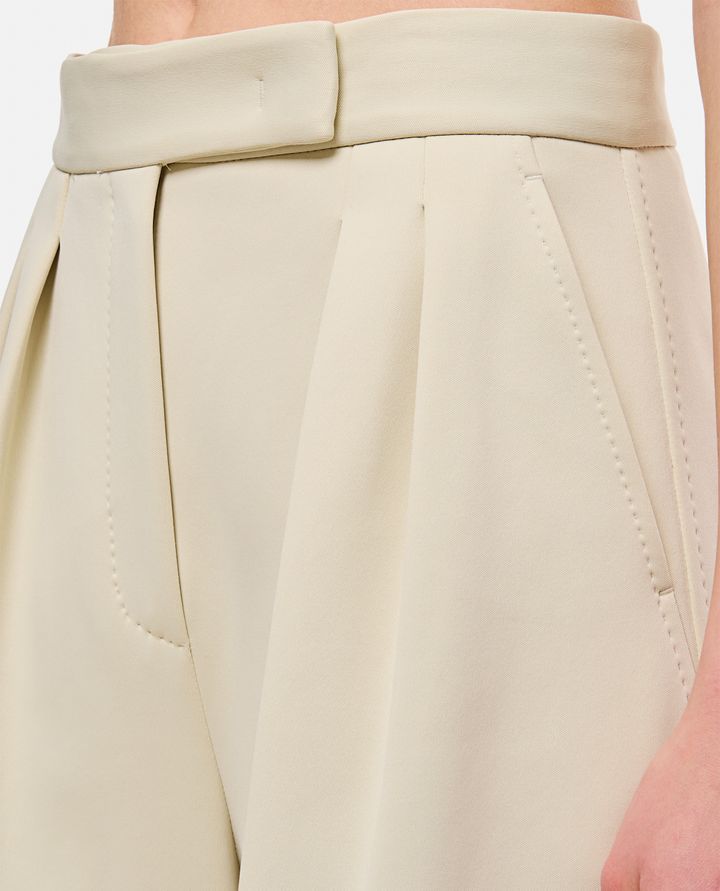 Biffi ZIGNA PANTALONI IN JERSEY A GAMBA LARGA