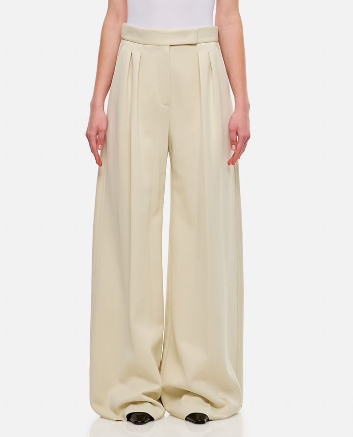 Biffi ZIGNA PANTALONI IN JERSEY A GAMBA LARGA