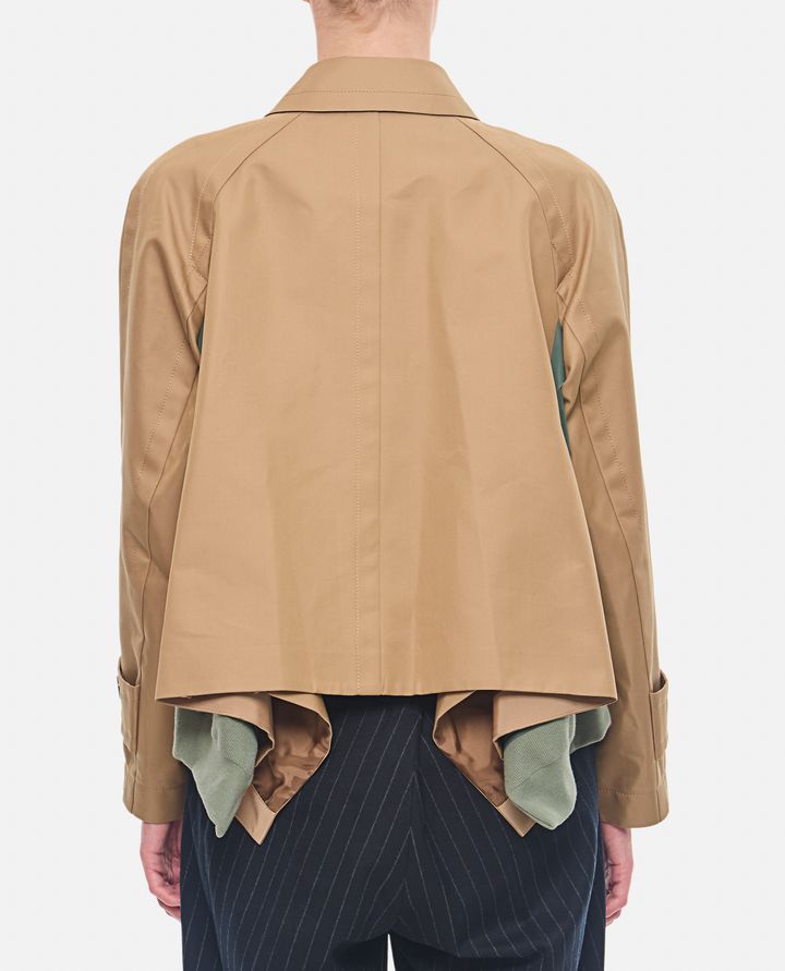 Biffi BLOUSON IN GABARDINE DI COTONE X TWILL DI NYLON