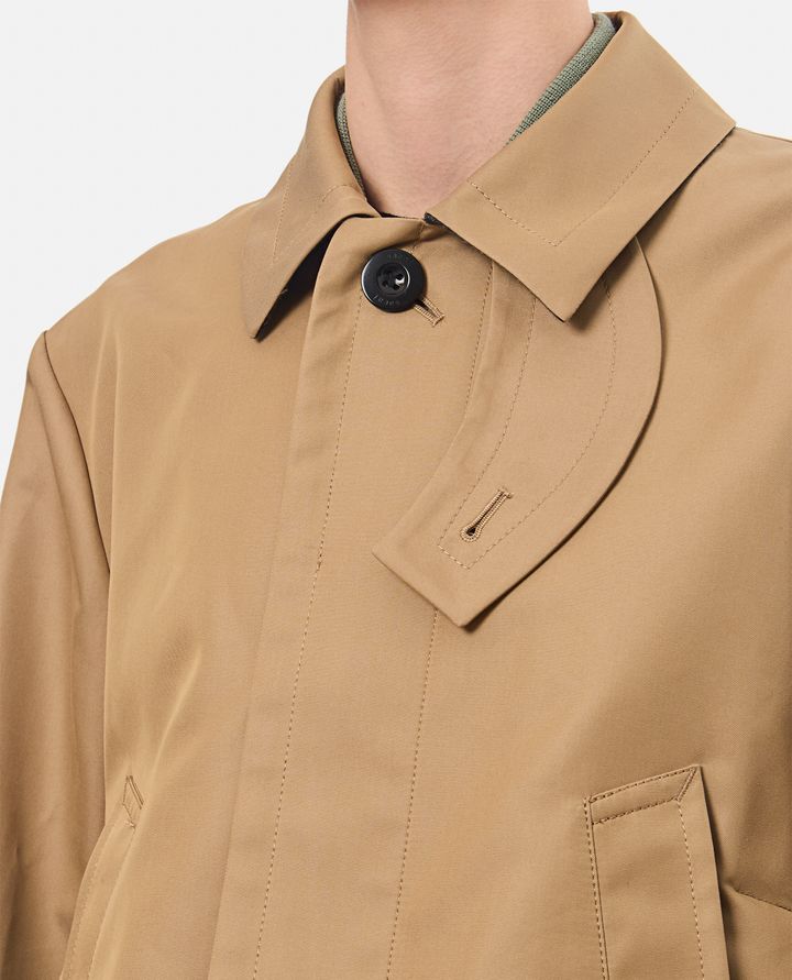 Biffi BLOUSON IN GABARDINE DI COTONE X TWILL DI NYLON