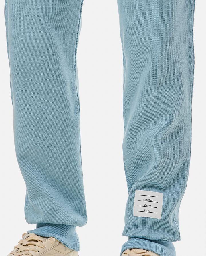 Biffi PANTALONI CLASSICI IN FELPA DI COTONE A 4 RIGHE