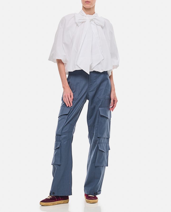 Biffi TOP A PALLONCINO CON MANICHE A SBUFFO E FIOCCO