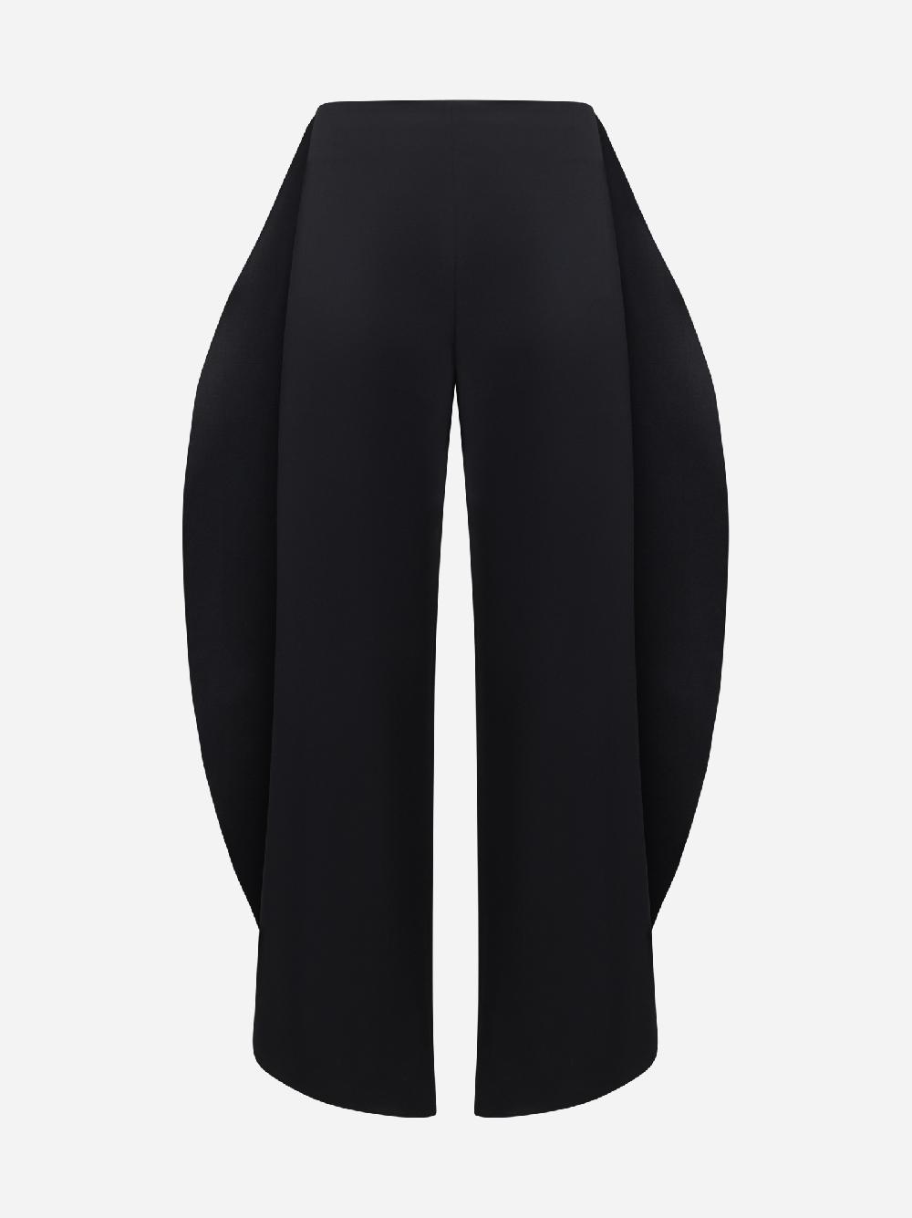 ALAÏA Pantaloni Round in lana stretch