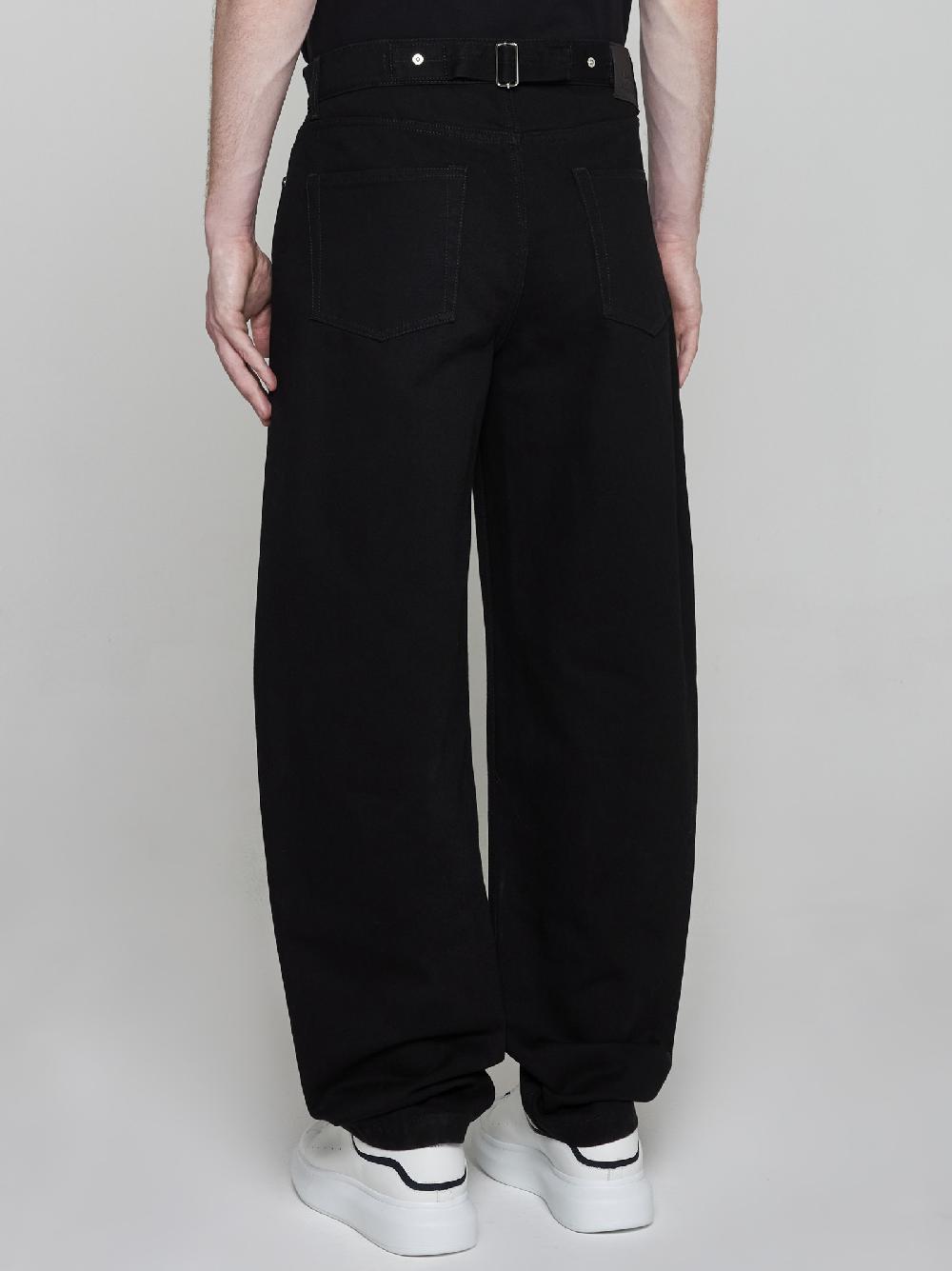 ALEXANDER MCQUEEN Jeans Barrel-leg