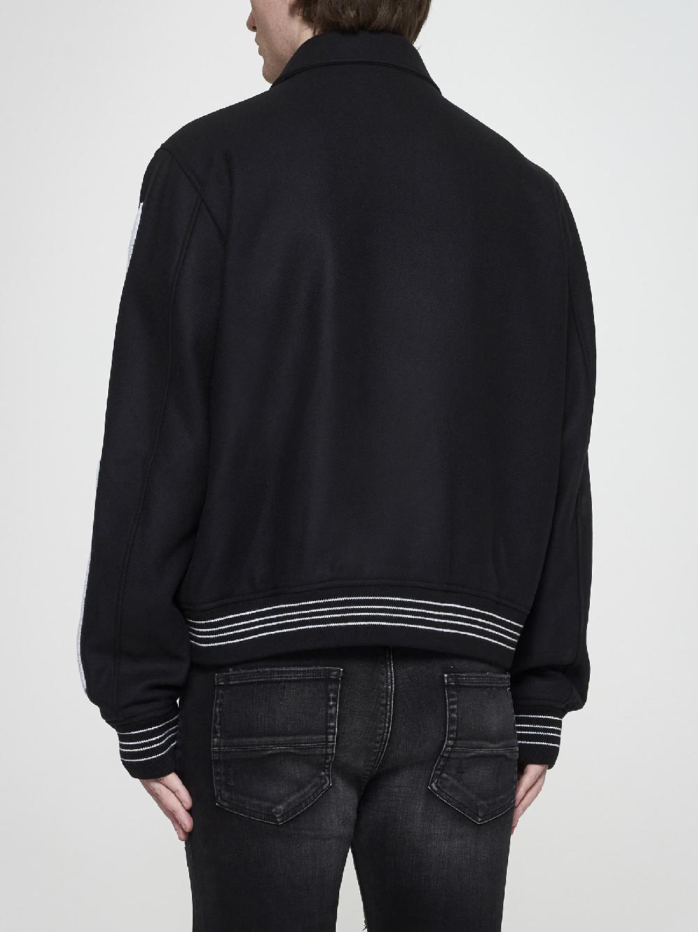 AMIRI Bomber Bones Misto Lana