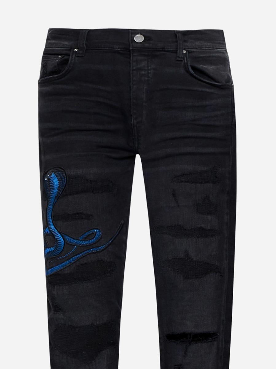 AMIRI Jeans Blue Poison Archival Nero