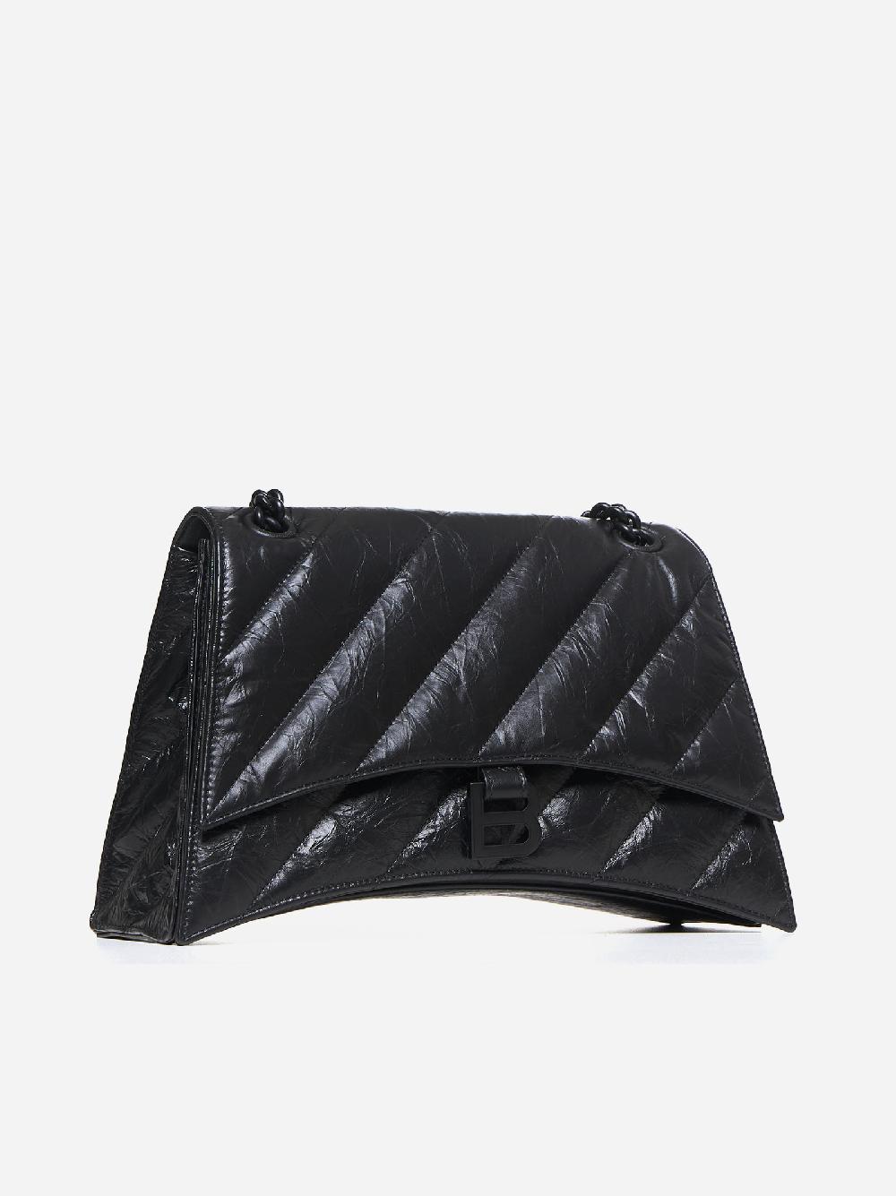 BALENCIAGA Borsa Crush Chain Media In Pelle