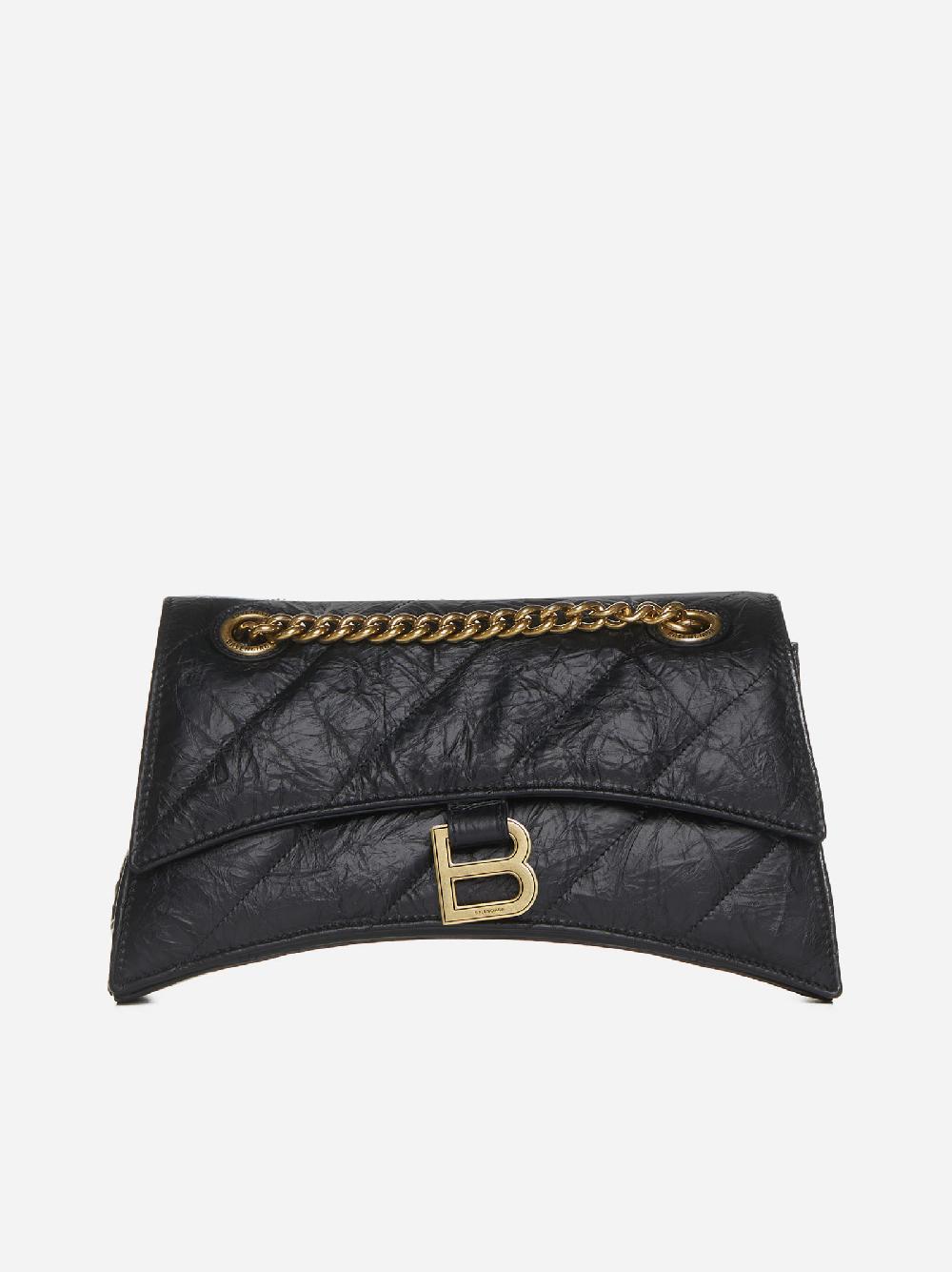 BALENCIAGA Borsa Crush S in pelle trapuntata