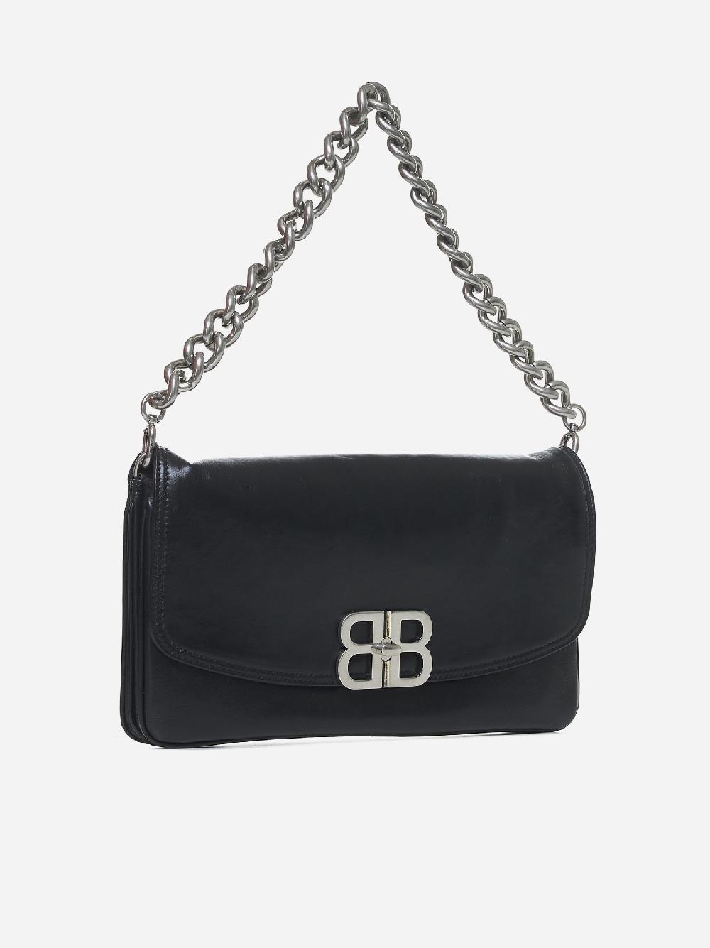 BALENCIAGA Borsa Flap BB Media In Pelle