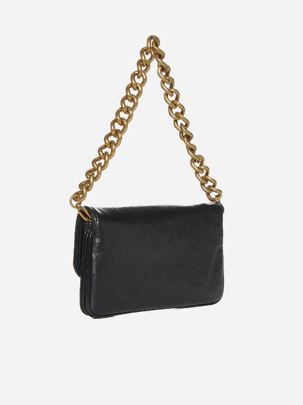 BALENCIAGA Borsa Flap BB Soft Piccola In Pelle