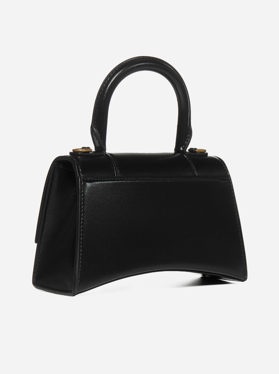 BALENCIAGA Borsa Hourglass XS In Pelle