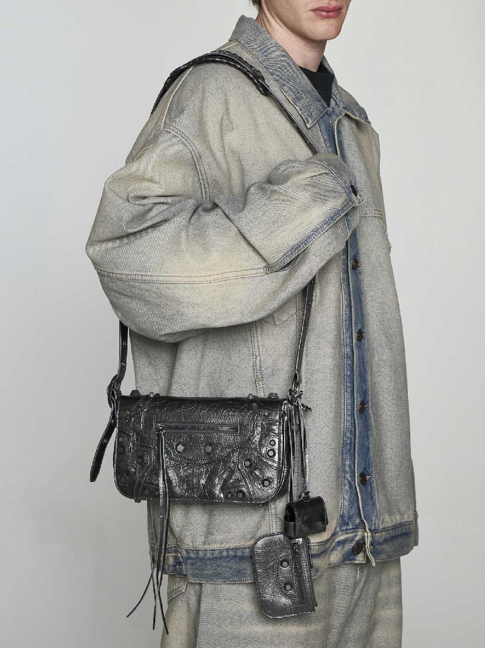 BALENCIAGA Borsa Le Cagole Men XS In Pelle