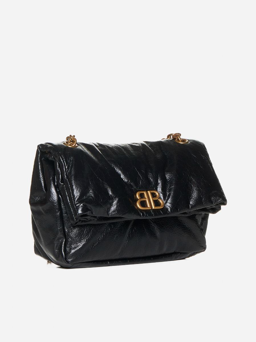 BALENCIAGA Borsa Monaco Piccola In Pelle