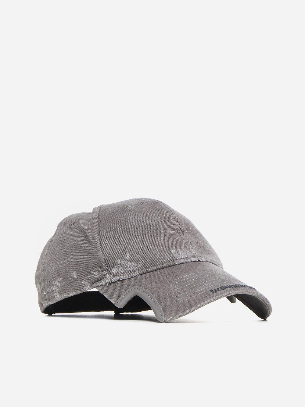 BALENCIAGA Cappello Da Baseball In Cotone Con Logo