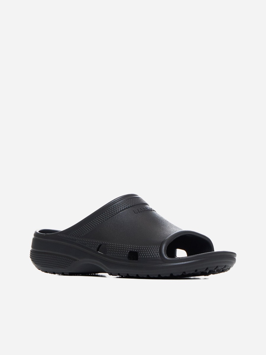 BALENCIAGA Slides Pool Crocs In Gomma