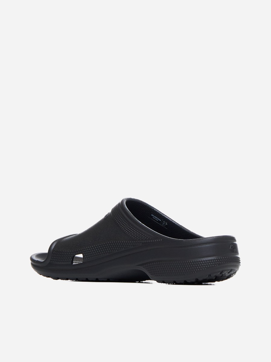 BALENCIAGA Slides Pool Crocs In Gomma