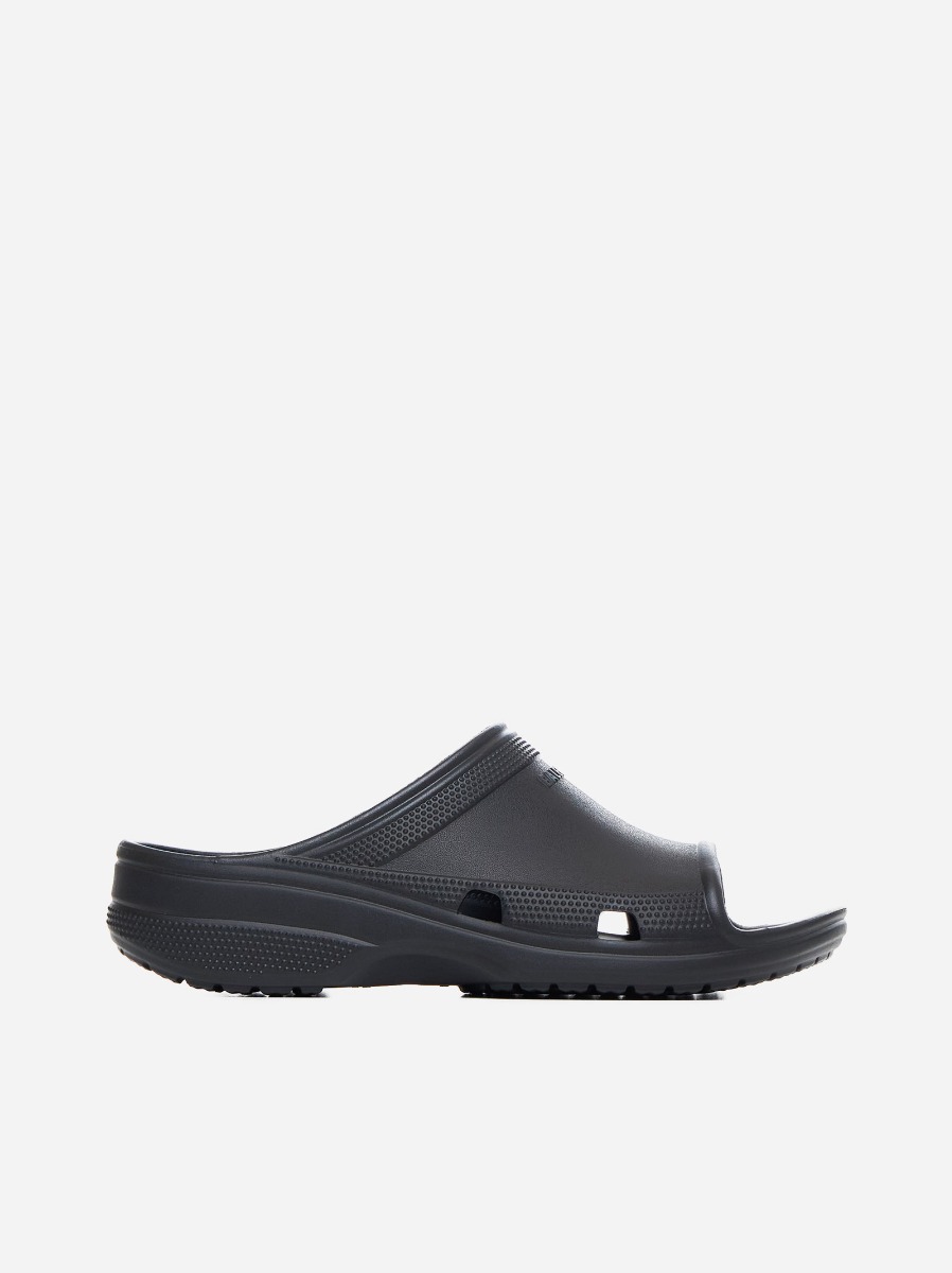 BALENCIAGA Slides Pool Crocs in gomma