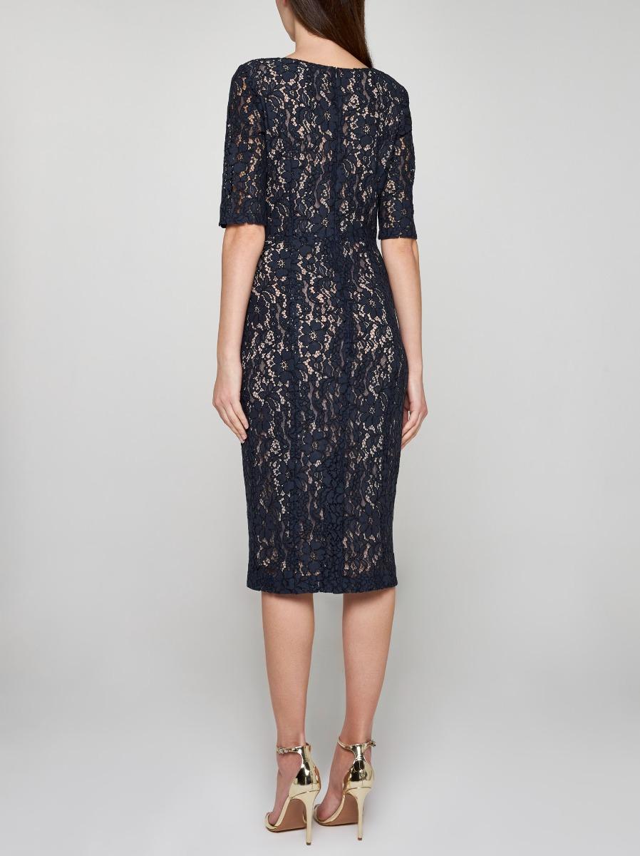 BLANCA VITA Abito A Tubino Alnus In Pizzo