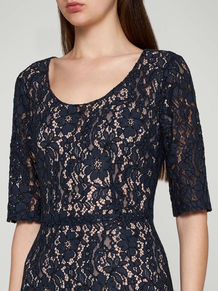 BLANCA VITA Abito A Tubino Alnus In Pizzo