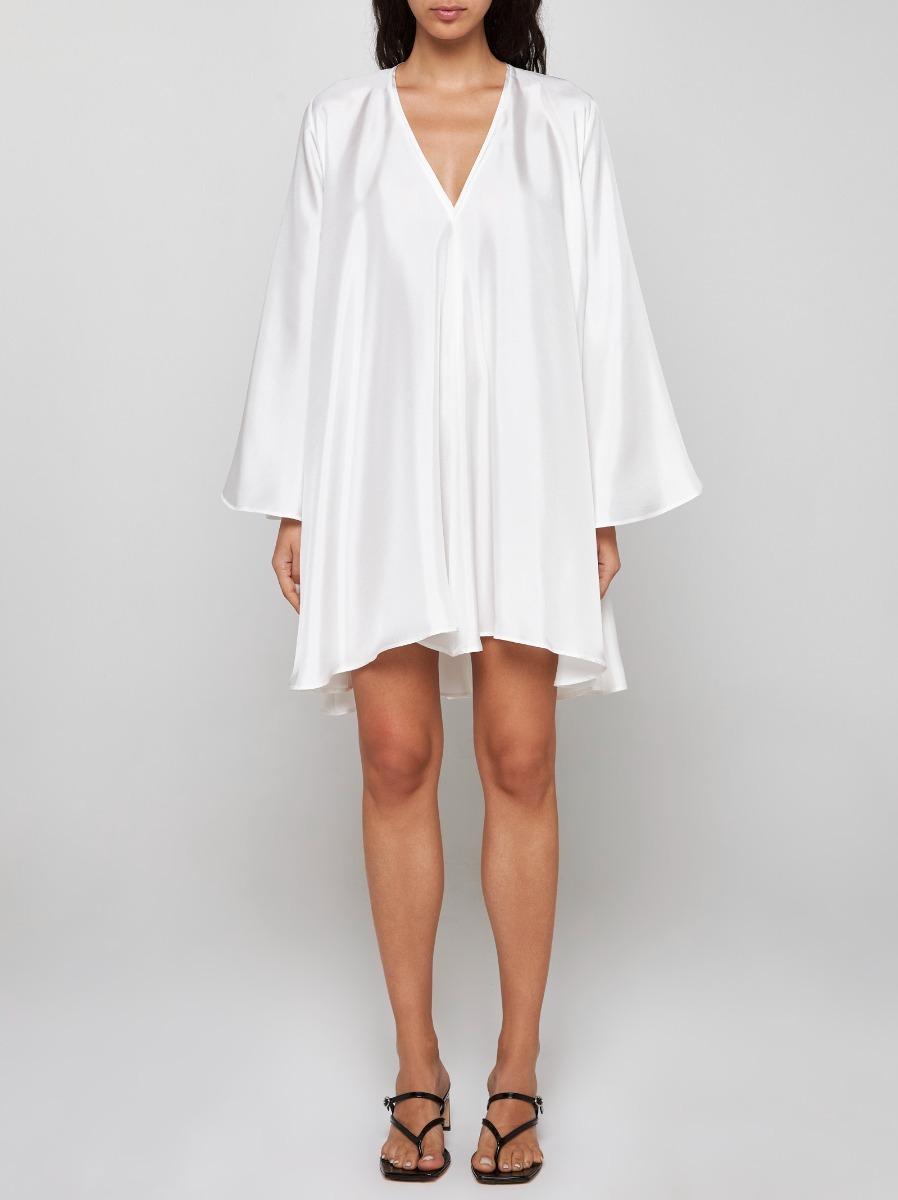 BLANCA VITA Abito Oversize Aeonium In Seta