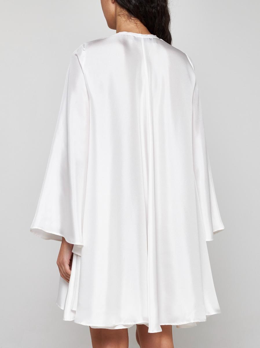 BLANCA VITA Abito Oversize Aeonium In Seta