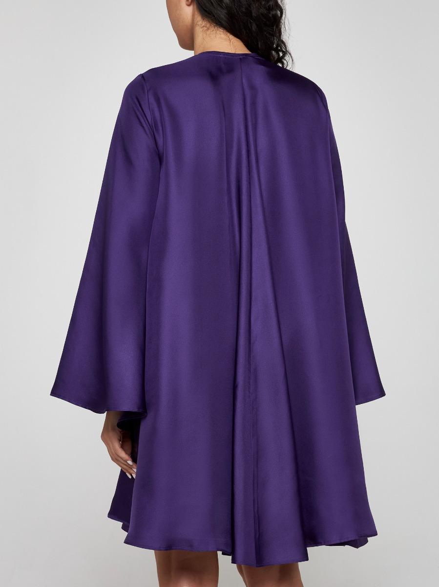 BLANCA VITA Abito Oversize Aeonium In Seta