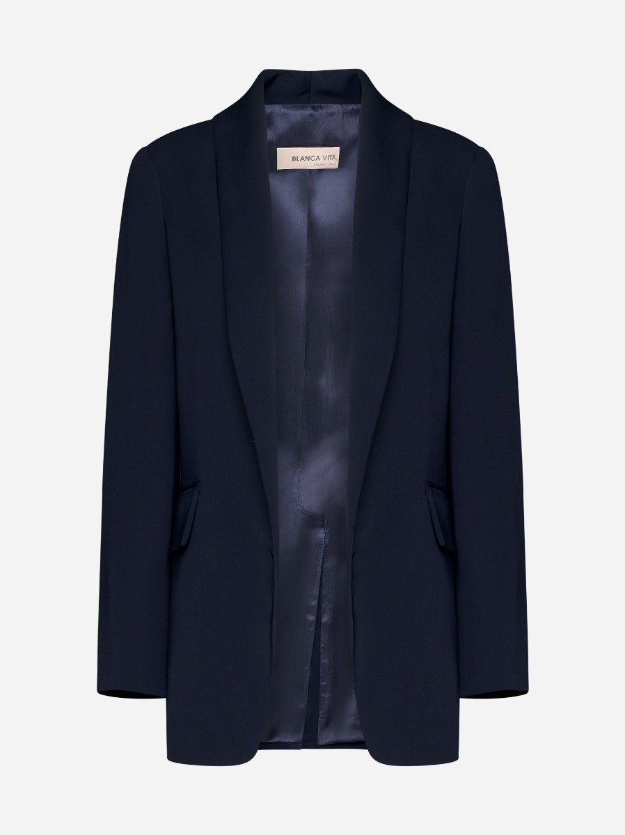 BLANCA VITA Blazer oversize Gesne