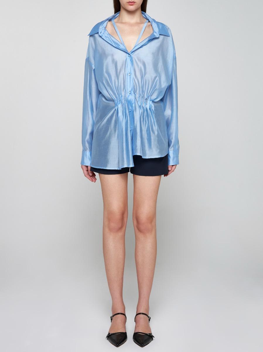 BLANCA VITA Camicia Caesalpina Misto Lyocell