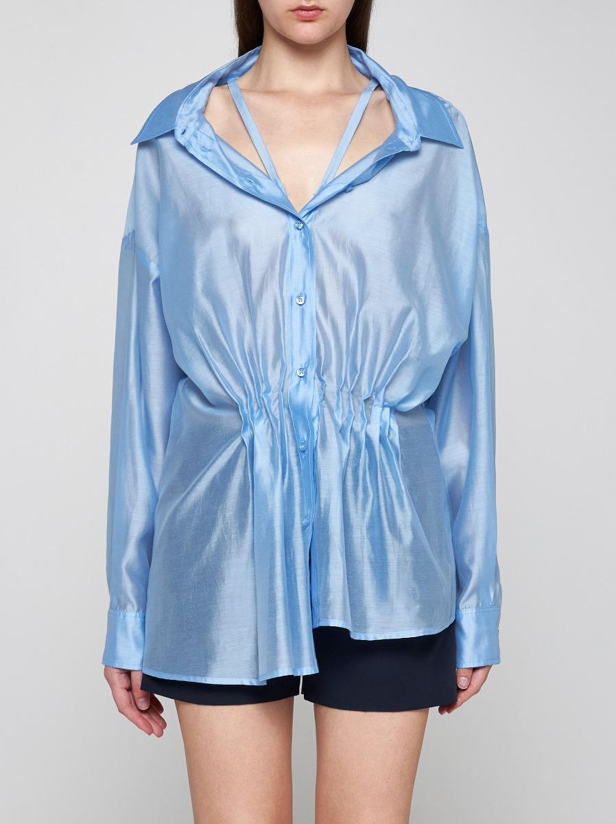 BLANCA VITA Camicia Caesalpina Misto Lyocell