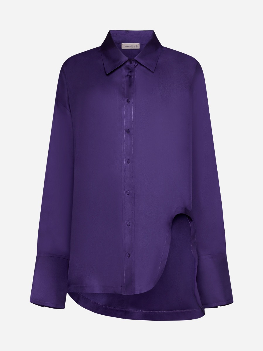 BLANCA VITA Camicia Calanthe in seta