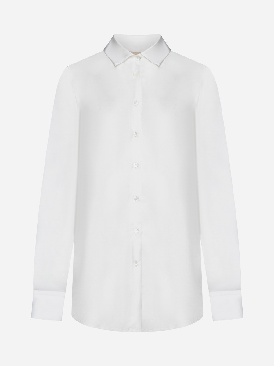 BLANCA VITA Camicia Campsis in seta