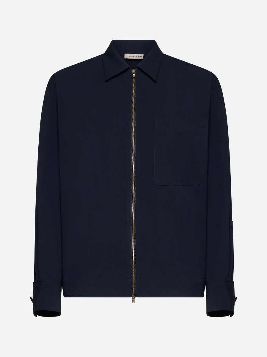 BLANCA VITA Giacca Glotty in seta