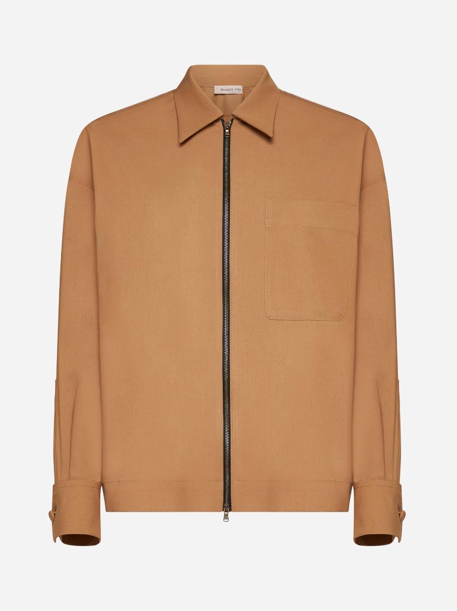 BLANCA VITA Giacca Glotty in seta