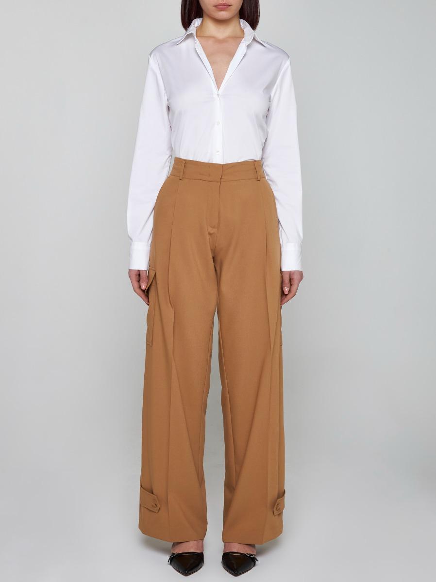 BLANCA VITA Pantaloni Cargo Philody In Seta