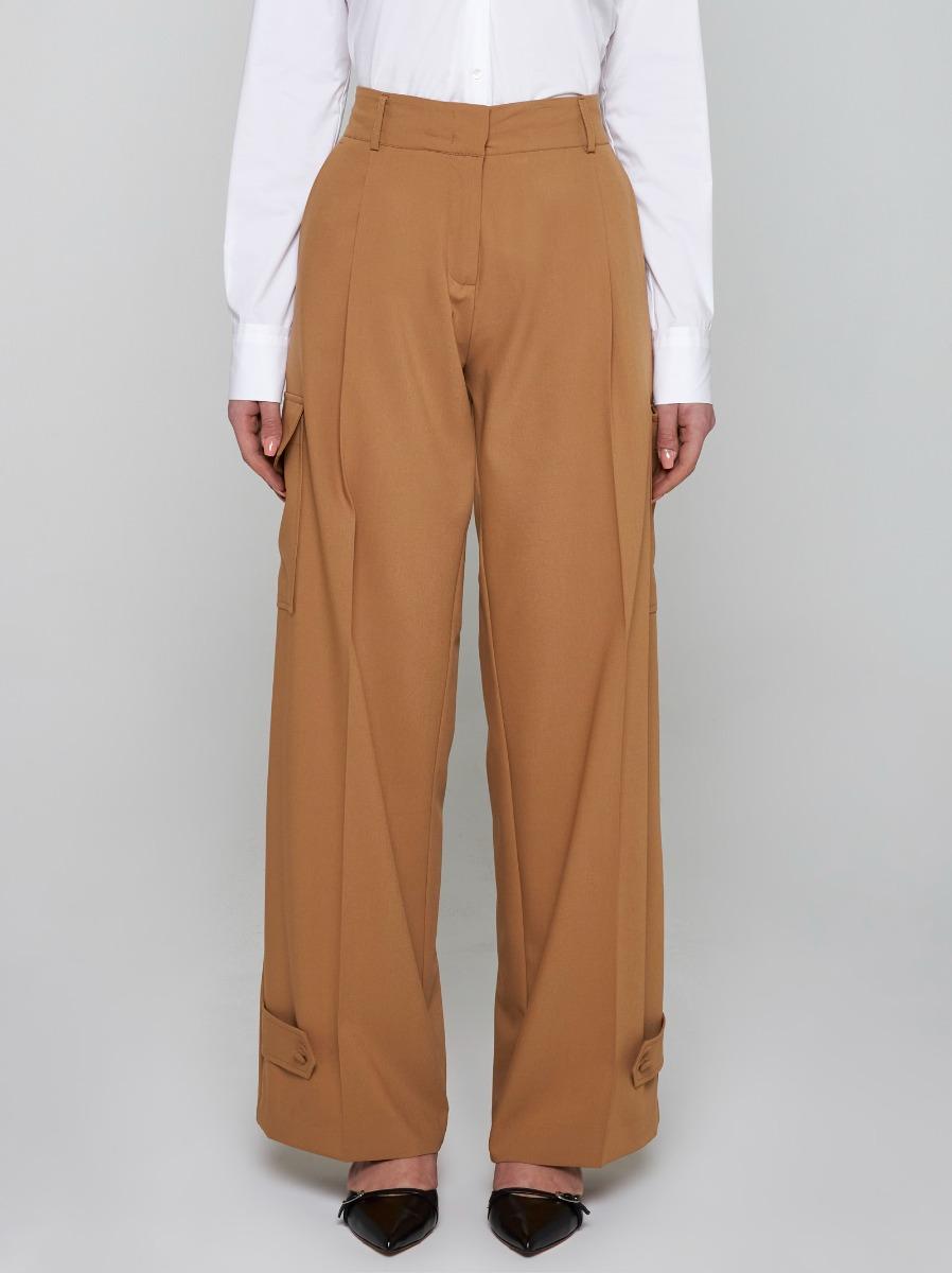 BLANCA VITA Pantaloni Cargo Philody In Seta