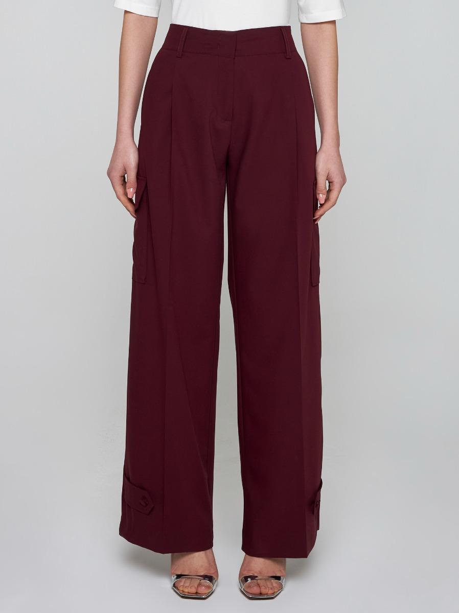 BLANCA VITA Pantaloni Cargo Philody In Seta