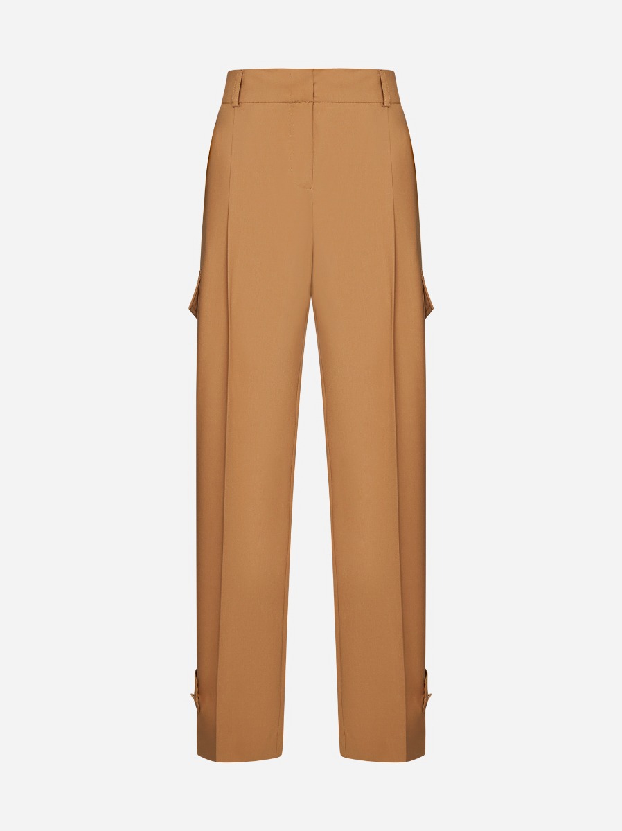 BLANCA VITA Pantaloni cargo Philody in seta