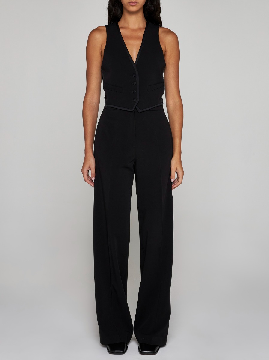 BLANCA VITA Pantaloni Palazzo Persea Misto Viscosa